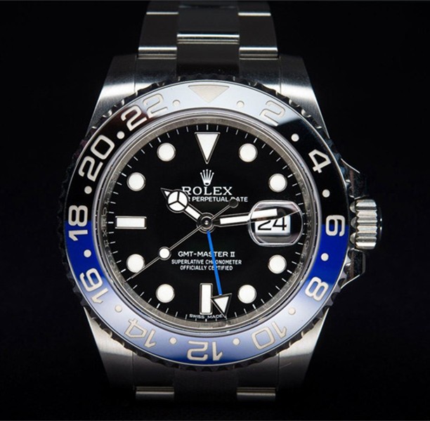 replica rolex gmt master ii batman