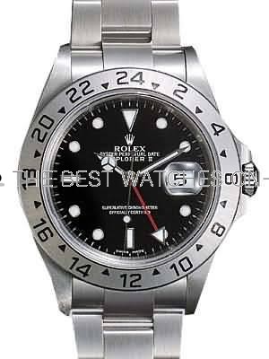 Rolex Explorer Replica Watches SS Stainless Steel Black Dial RX399