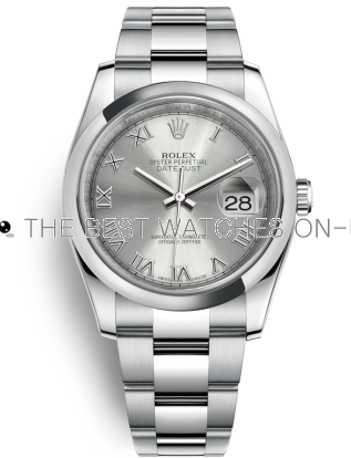 Rolex Datejust Swiss Automatic Watch 116200-0062 Silver Gray Dial 36mm (High End)