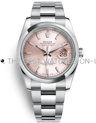 Rolex Datejust Swiss Automatic Watch 116200-0079 Pink Dial 36mm (High End)