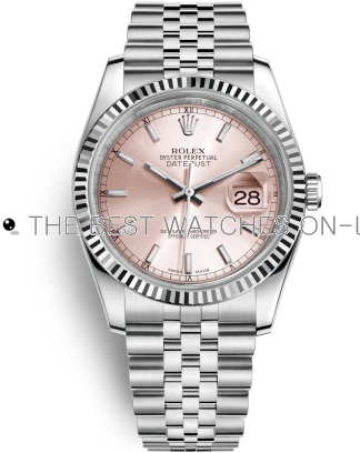 Rolex Datejust Swiss Automatic Watch 116234-0108 Pink Dial 36mm (High End)