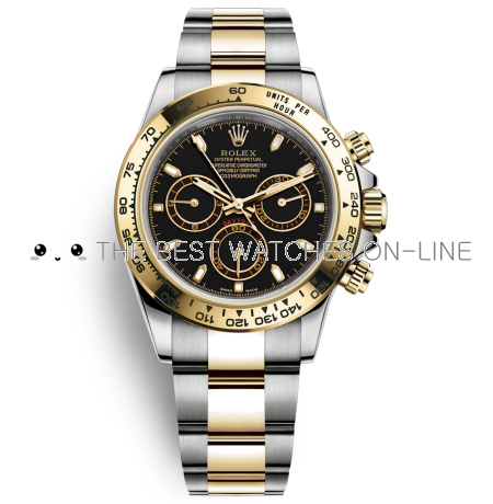 Replica Rolex Daytona Watches Swiss Automatic 116503-0004 Black Dial 40mm (High End)
