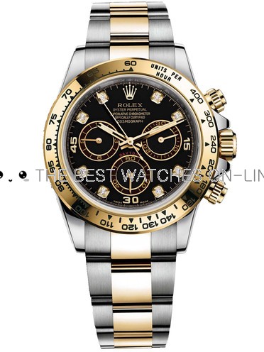 Replica Rolex Daytona Automatic Watch 116523-0043 Black Dial 40mm