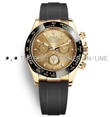 Replica Rolex Daytona Automatic Watch 116518ln-0034 Gold Dial 40mm 