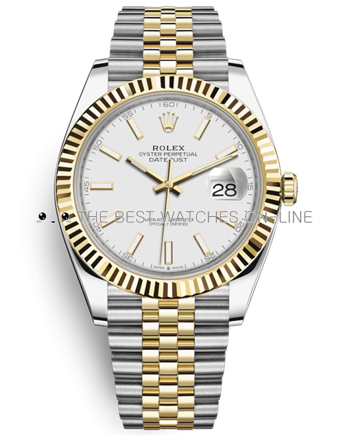 Replica Rolex Datejust II Swiss Watches 126333-0016 White Dial 41mm(High End)
