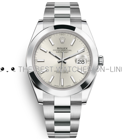 Rolex Datejust Mens 116300 Silver dial Bar-type time markers Automatic Replica Watch