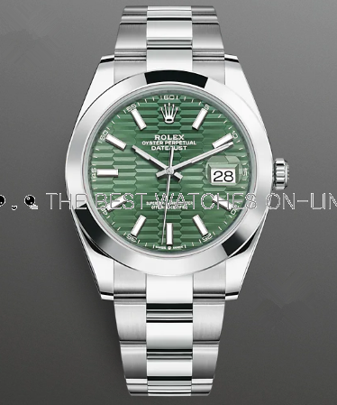 Rolex Datejust II Replica Swiss Watch 126300-00211 Olive Green Dial (High End)