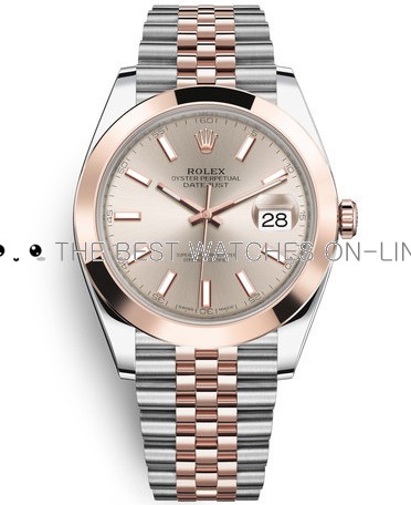 rolex datejust 2 rose gold