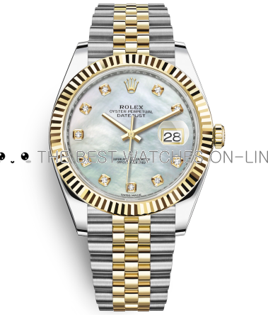 Rolex Datejust II Swiss Replica Watch 126333-0018 MOP Dial 41mm (High End)