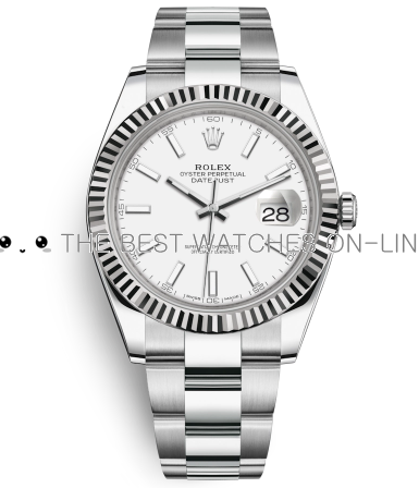 Rolex Datejust II Replica Swiss Watch 116334-0006 White (High End)