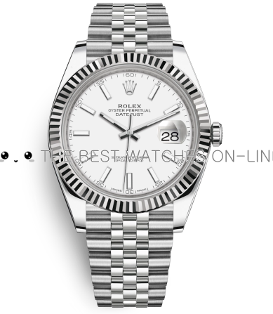 Replica Rolex DateJust II Watches Swiss Automatic 126334-0010 White Dial 41mm (High End)