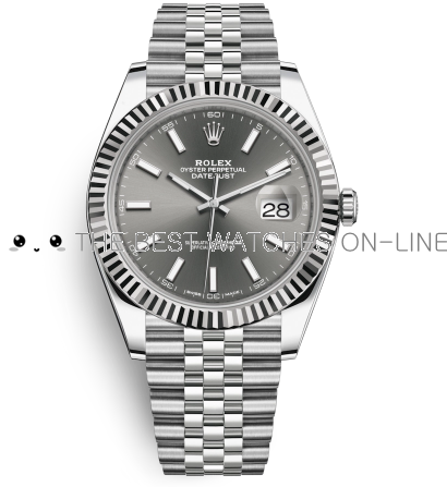 rolex datejust gray dial