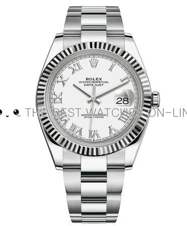 Replica Rolex Datejust II Swiss Watches 126334-0023 White Dial 41mm(High End)