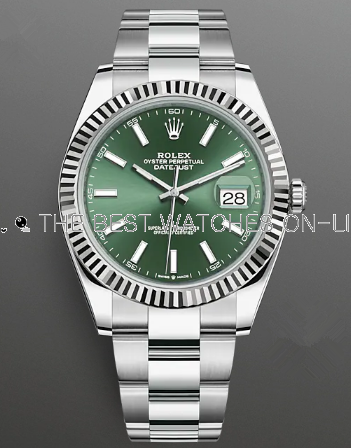 Rolex Datejust II Replica Swiss Watch 126334-0027 Green Dial (High End)