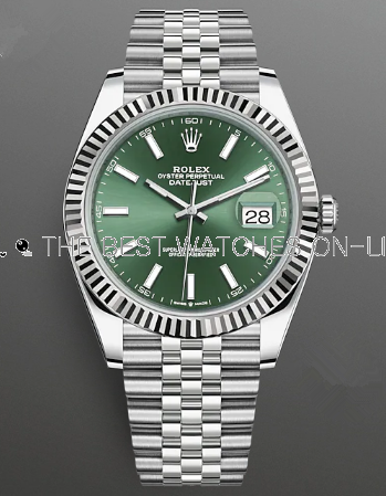 Rolex Datejust II Replica Swiss Watch 126334-0028 Olive Green Dial (High End)