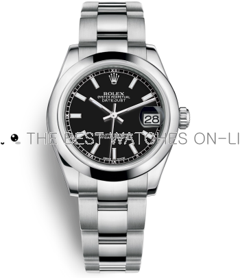 Replica Rolex Datejust Automatic Watch 178240-0025 Black Dial 31mm