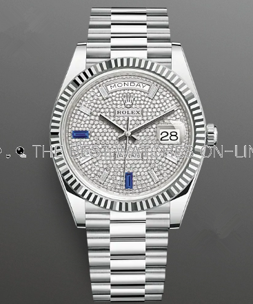 Rolex Day-Date II Replica Swiss Watch 228236-0009 Diamonds Dial (High End)