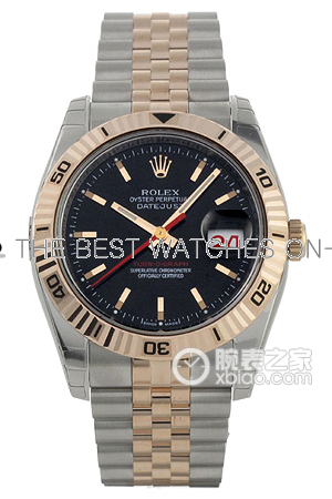 Swiss Rolex Datejust 116261 Black Dial Men Automatic Replica Watch