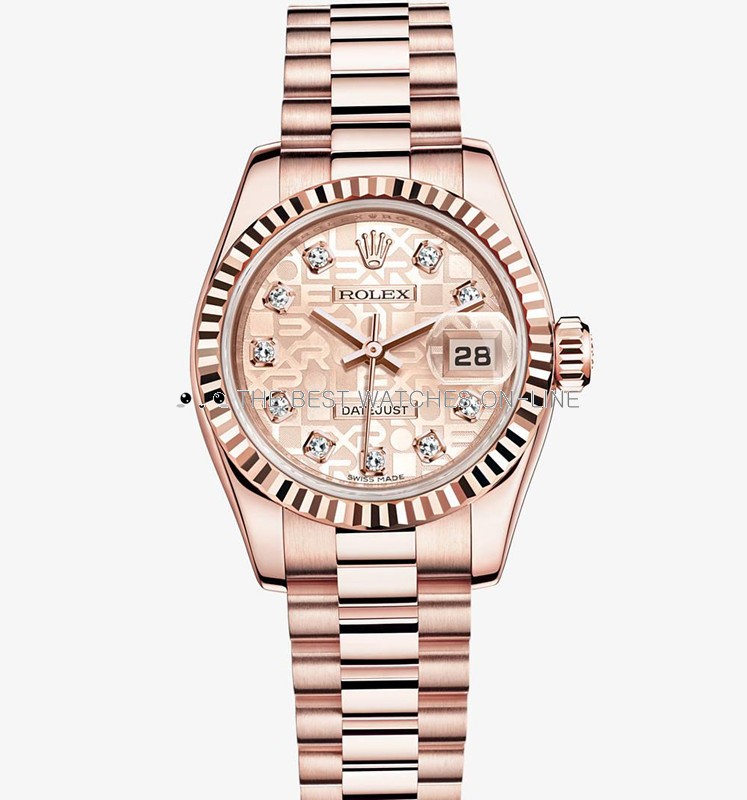 rolex 18k rose gold
