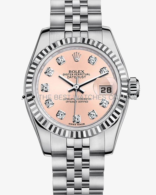 Rolex fond rose on sale