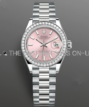 Rolex Lady-Datejust Replica Swiss Watch 279139rbr-0004 Pink Dial (High End)