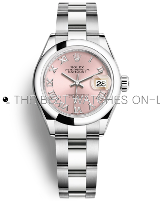 Replica Rolex Datejust Automatic Watch 279160-0014 Pink Dial 26mm