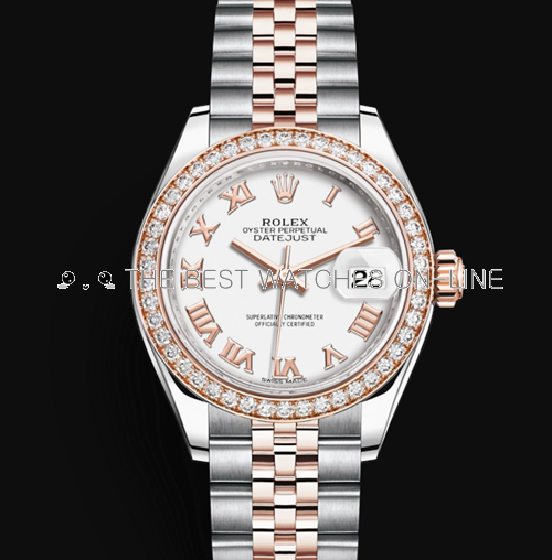 Rolex Datejust 28mm Automatic Watch 279381rbr-0021