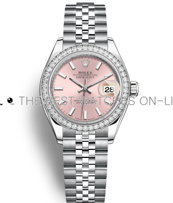 Replica Rolex Datejust Automatic Watch 279384rbr-0001 Pink Dial 28mm