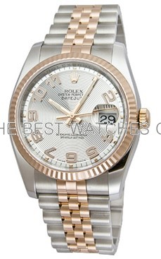 Swiss Rolex Datejust Mens 116233-63203 Silver dial Men Automatic Replica Watch