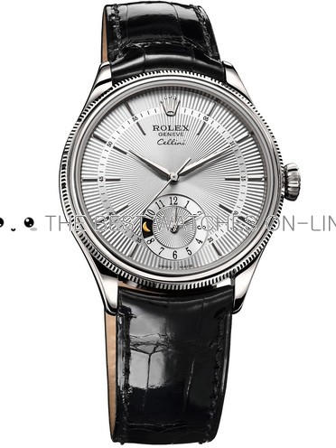 Rolex Cellini Swiss Replica Watch 50529-0006 White Dial 39mm (High End)