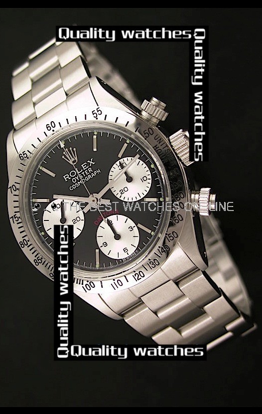 Swiss Rolex Oyster Cosmograph Daytona White Sub-Dials  37mm Automatic Replica Watch 