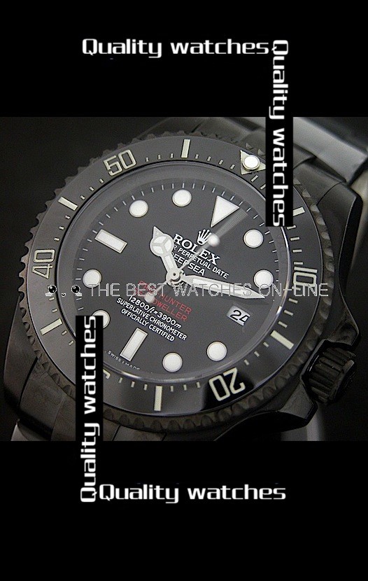 Rolex Deepsea Pro-Hunter Sea-Dweller Jacques Piccard Edition 43mm Automatic Replica Watch 