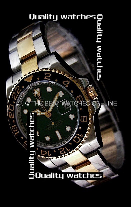 Rolex GMT-Master II Green dial Ceramic bezel Automatic Replica Watch 