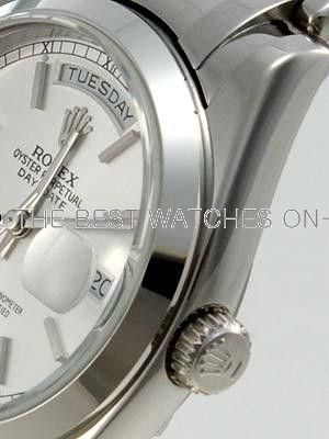 Rolex Datejust II Replica Watches Silver Dial RX4117