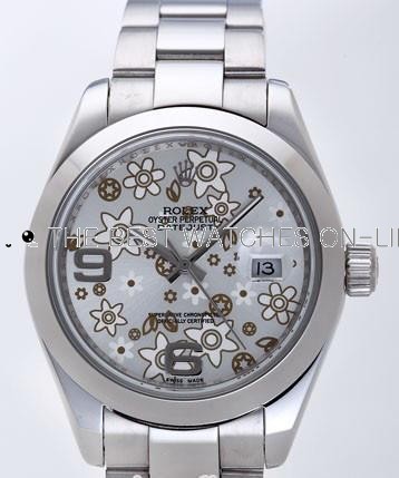 Rolex Datejust II Replica Watches Silver Dial RX4120