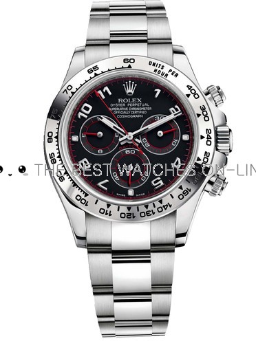 Replica Rolex Daytona Automatic Watch Black Dial 40mm