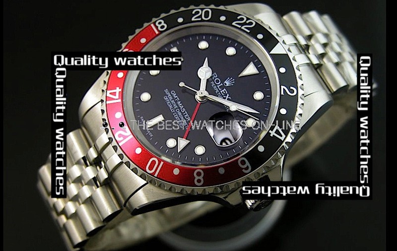 Rolex gmt sales rosso nero