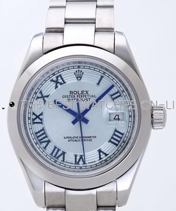 Rolex Datejust II Replica Watches Silver Dial RX4115