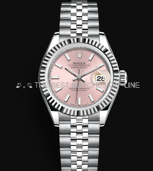 Rolex Datejust 28mm Automatic Watch 279174-0001 Pink Dial