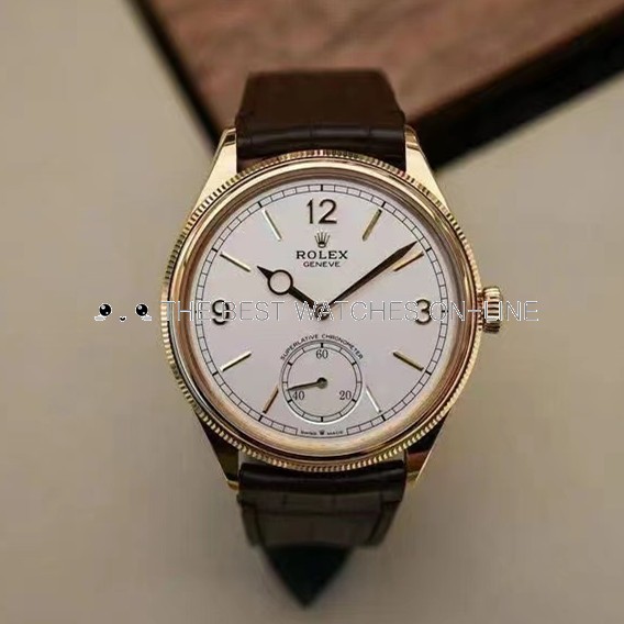 Rolex 2023 Perpetual 1908 Replica Swiss Watch 52508-0006 White Dial (High End)