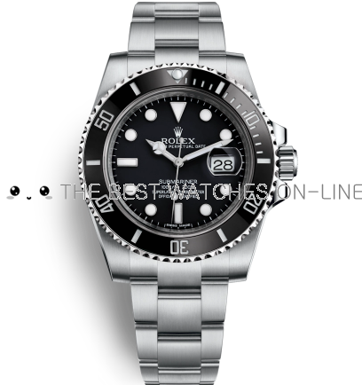 Rolex Submariner Date Automatic Replica Watch Black Dial 40mm