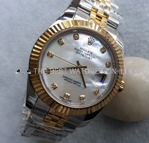 Replica Rolex Datejust Swiss Watches 126233-0023 MOP Dial 36mm(High End)