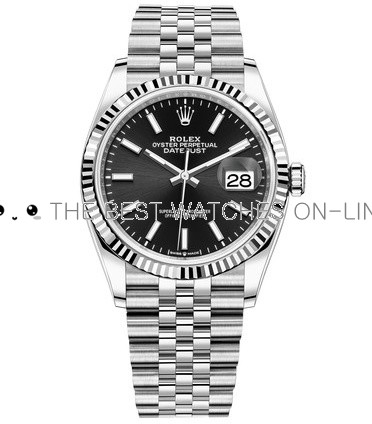 Rolex Datejust Replica Swiss Watch 126234-0015 Black Dial (High End)