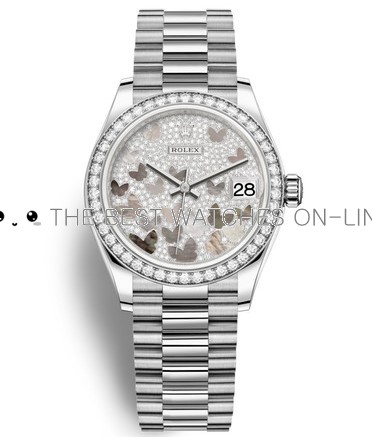 Rolex Datejust 31 Swiss Watch 278289RBR-0008 Diamonds&Butterfly Pattern (High End)