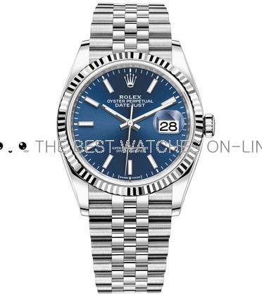 Rolex Datejust 36 Replica Swiss Watch 126234-0017 Dark Blue Dial (High End)