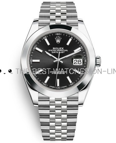 Rolex Datejust II Replica Swiss Watch 126300-0012 Black Dial (High End)