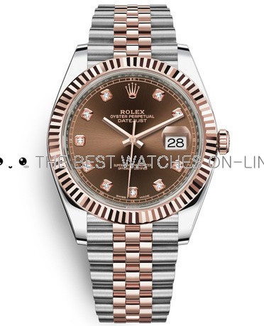 Rolex Datejust II Replica Swiss Watch 126331-0004 Chocolate Dial (High End)