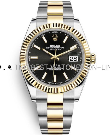 Rolex Datejust II Replica Swiss Watch 126333-0013 Black Dial (High End)