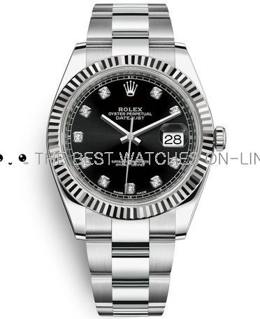 Rolex Datejust II Swiss Watch 126334-0011 Black Dial (High End)