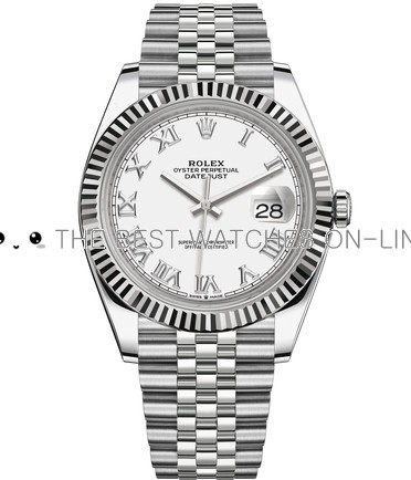 Rolex Datejust II Replica Swiss Watch 126334-0024 White Dial (High End)